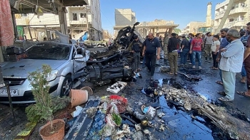 syria xe tai phat no gan ben xe bus it nhat 18 nguoi chet chua ben nao nhan trach nhiem
