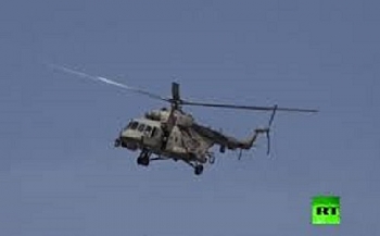 Video: Nga điều trực thăng chiến đấu hộ tống thiết giáp tuần tra ở Syria