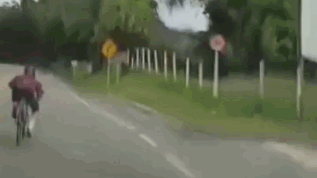 camera giao thong co tinh vuot au xe sang quy toc porsche 911 dam tung nguoi di xe dap