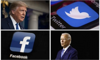 tai khoan mang xa hoi cua tong thong trump bo xa doi thu biden ve luot tuong tac