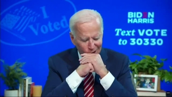 dang trong giai doan nuoc rut ung vien biden vo tinh noi ho gay bao du luan