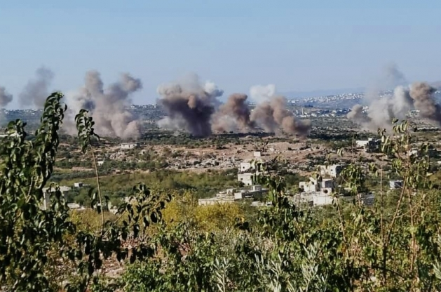 Video: Idlib hứng hàng trăm cuộc không kích dữ dội chỉ trong vài giờ