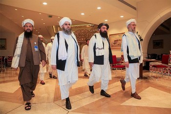 taliban va hoa ky da dam phan tai qatar