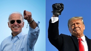 ca 2 ung vien donald trump va joe biden deu phap phoi tu tin gianh chien thang