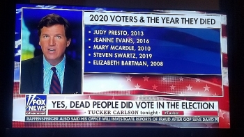Fox News công bố danh sách người chết "đội mồ bỏ phiếu” bầu cử tổng thống