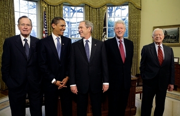 cac doi tong thong tien nhiem cua trump lam gi sau khi roi nhiem so