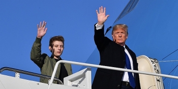 cuoc song thay doi cua hoang tu nha trang barron trump sau khi cha ket thuc nhiem ky
