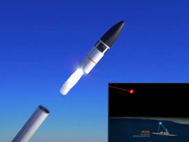 Video: Tàu chiến Mỹ diệt thành công tên lửa liên lục địa ngoài bầu khí quyển