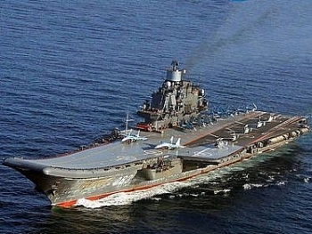 Tàu sân bay Kuznetsov của Nga liên tục hỏng hóc, có lần còn chết máy giữa vịnh