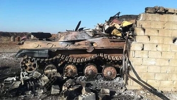 Bị Thổ Nhĩ Kỳ tấn công phá hủy xe bọc thép, SAA không đáp trả mà âm thầm báo lại tin tức cho quân cảnh Nga