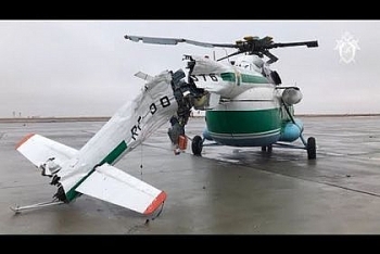 Trực thăng Mi-8 bất ngờ "đứt  đuôi" khi hạ cánh, Nga tức tốc mở cuộc điều tra