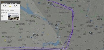 Máy bay trinh sát của Không quân Hoa Kỳ tiếp cận Donetsk