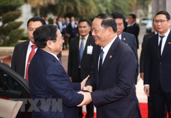 thu tuong pham minh chinh bat dau tham chinh thuc chdcnd lao