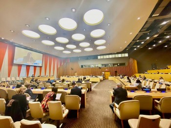 viet nam keu goi tang cuong quan he va phoi hop trong toan lhq de giai quyet bien doi khi hau