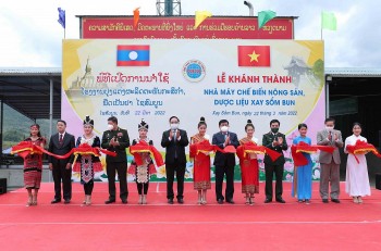 khoi cong khanh thanh va ban giao mot so du an cua viet nam giup lao