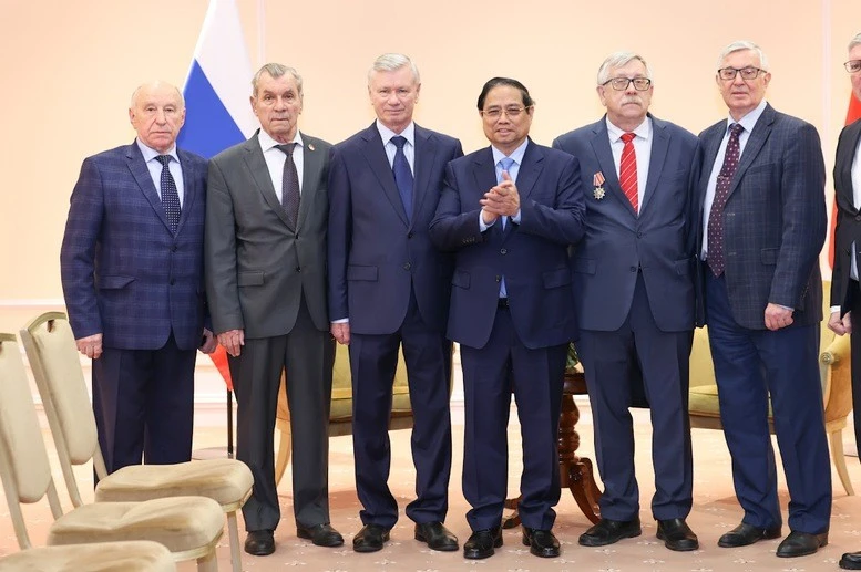 thu tuong pham minh chinh tiep lanh dao hoi huu nghi nga viet hoi cuu chien binh nga tung chien dau tai viet nam