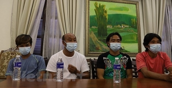 tham hoi tro giup ngu dan viet nam gap nan tai vung bien malaysia