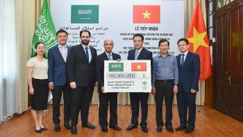 trung tam cuu tro va nhan dao quoc vuong salman ung ho 150000 usd cho cac tinh mien trung
