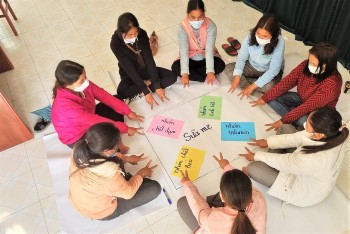 world vision viet nam tap huan kien thuc dinh duong cho 19 cong tac vien tai quang tri