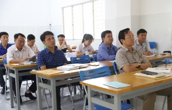 khai giang khoa boi duong tieng khmer tai tra vinh