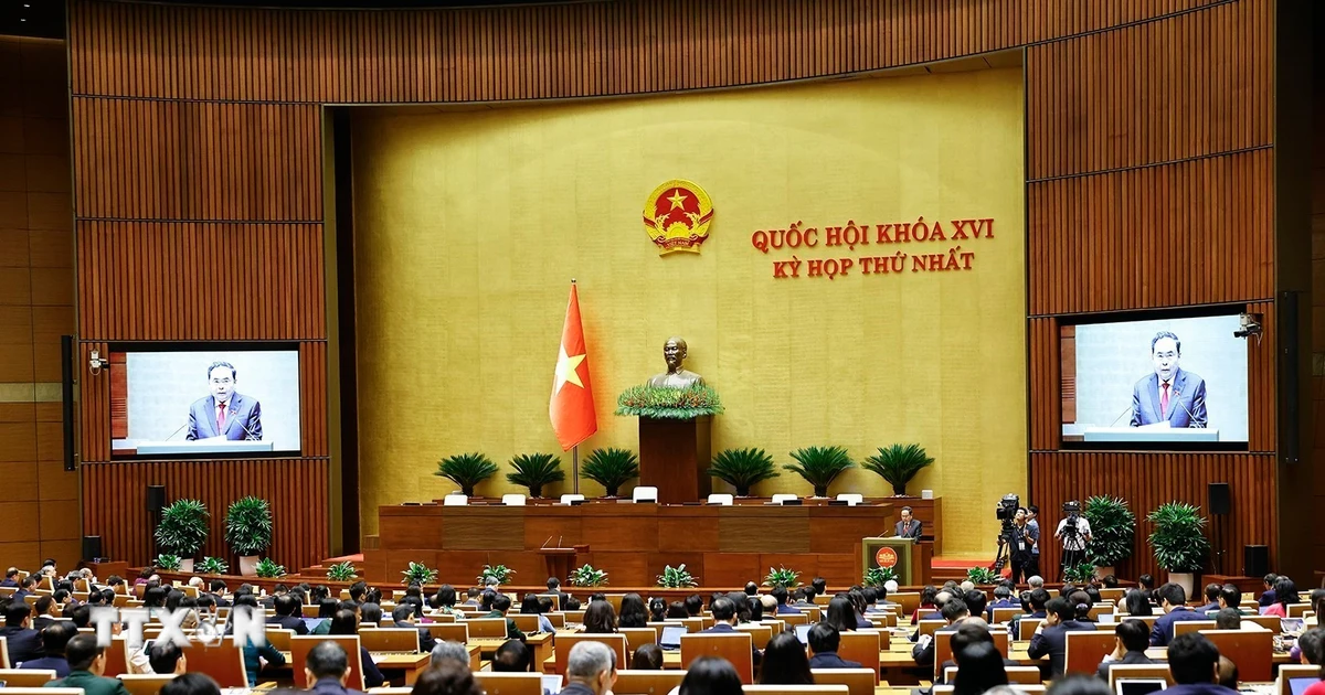 thong qua nghi quyet bau tong bi thu to lam giu chuc chu tich nuoc khoa xvi