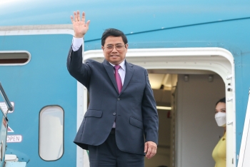 thu tuong pham minh chinh len duong tham du hoi nghi cap cao dac biet asean hoa ky