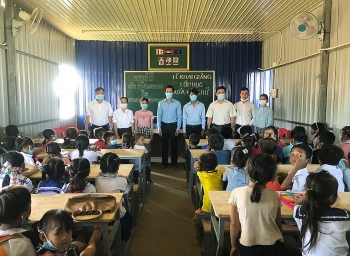 Khai giảng lớp học đầu tiên dành cho 70 con em người gốc Việt chuyển đổi nghề nghiệp tại Campuchia