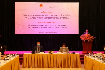 cuc tre em phoi hop voi gni tim mo hinh cung cap dich vu bao ve tre em mot cua