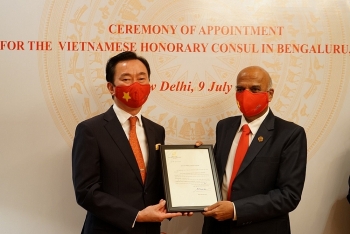 Bổ nhiệm Lãnh sự danh dự Việt Nam tại Ấn Độ cho doanh nhân Srinivasa Murthy