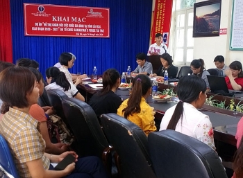 samaritans purse to chuc tap huan ho tro cham soc suc khoe gia dinh tai tinh lao cai