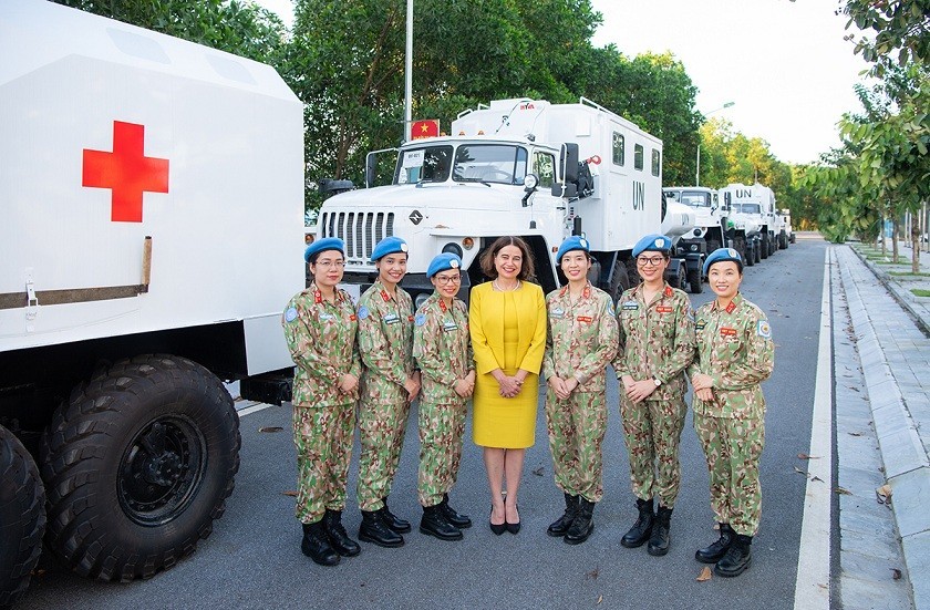 Đại sứ Australia tôn vinh vai trò sứ giả hòa bình Liên hợp quốc ở Châu Phi của phụ nữ Việt Nam