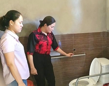 to chuc dong tay hoi ngo ho tro phu nu ngheo khuyet tat tiep can nha ve sinh va nuoc sach