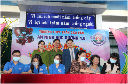 binh dinh ra mat mo hinh an ninh hoc duong 40 va camera an ninh