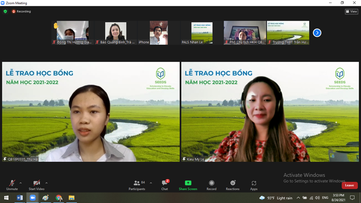 quang binh hoc sinh co gia canh kho khan duoc ho tro hoc bong