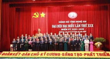 be mac dai hoi dai bieu dang bo tinh nghe an lan thu 19 nhiem ky 2020 2025