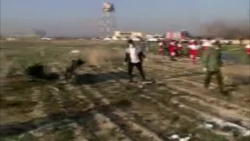 Video: Hiện trường thảm khốc vụ rơi máy bay ở Iran khiến 170 người chết