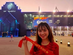 chum anh cdv nu xinh dep toi co vu u23 viet nam tai svd buriram