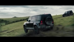 video land rover defender pho dien tuyet ky trong phim moi ve james bond