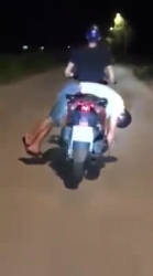 nam thanh nien cho ban say ve theo cach ba dao