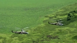 Video: Loạt chiến cơ Nga "kẻ huỷ diệt", "cá sấu", "săn đêm" hội ngộ