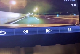 dung toc gay canh xe may phong nguoc chieu xe gio o lan 100 kmh tai cao toc ha noi hai phong