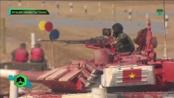 Video: Đua xe tăng tại Nga, đội Việt Nam rộng cửa vào chung kết