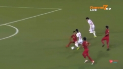 video cau thu u22 myanmar pha bay viet vi ghi ban rut ngan ti so 1 2 truoc u22 indonesia