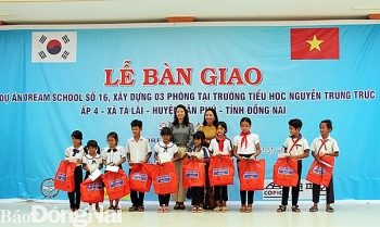 to chuc copion han quoc tai tro 3 phong hoc cho tre em ngheo tinh dong nai