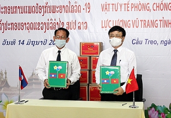 Nghệ An tặng trạm xá quân dân y trị giá gần 15 tỷ đồng cho tỉnh Bôlykhămxay (Lào)