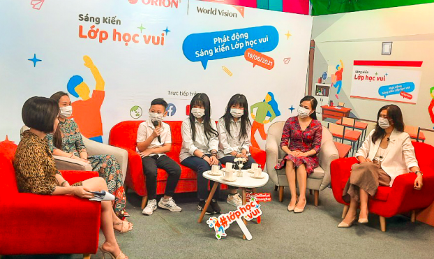 world vision viet nam trien khai sang kien lop hoc vui gop phan giai quyet van de bao luc tre em trong truong hoc