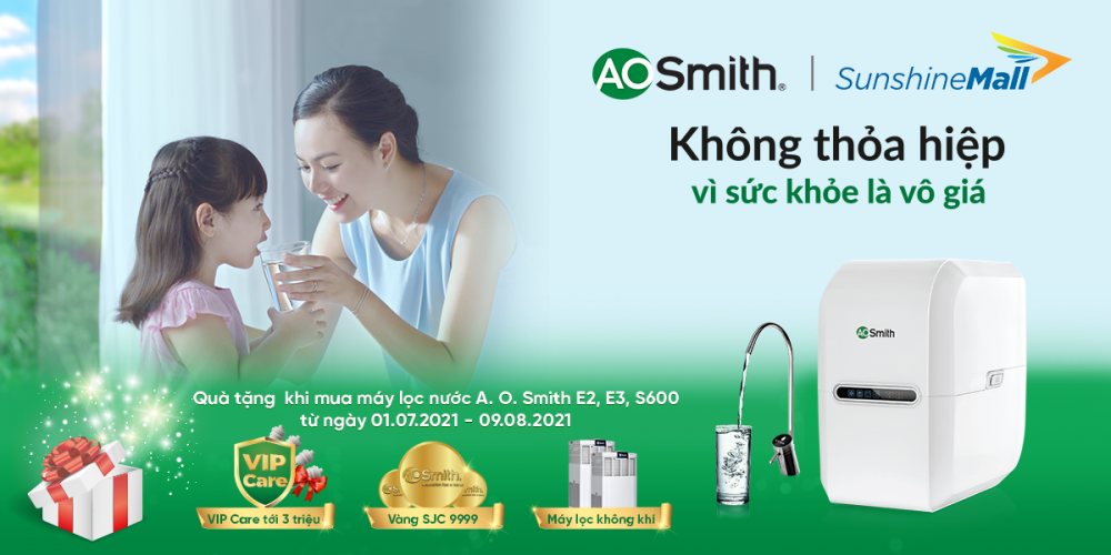 uu dai thang 7 cung su hop tac cua sunshine mall va aosmith