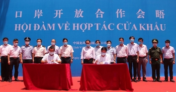 viet nam trung quoc hoi dam hop tac nang cap cua khau tra linh long bang