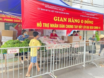 haufo phoi hop voi samaritans purse to chuc gian hang 0 dong tai ha noi
