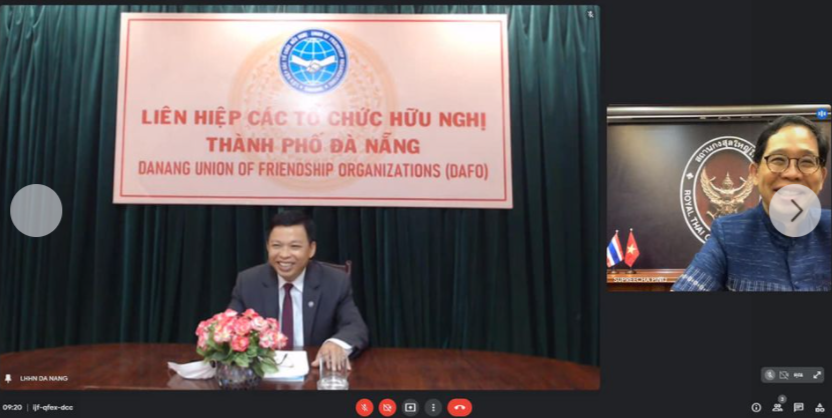 DAFO, TLSQ Vương quốc Thái Lan tại TP. HCM trao đổi thông tin về Hội thảo quốc tế